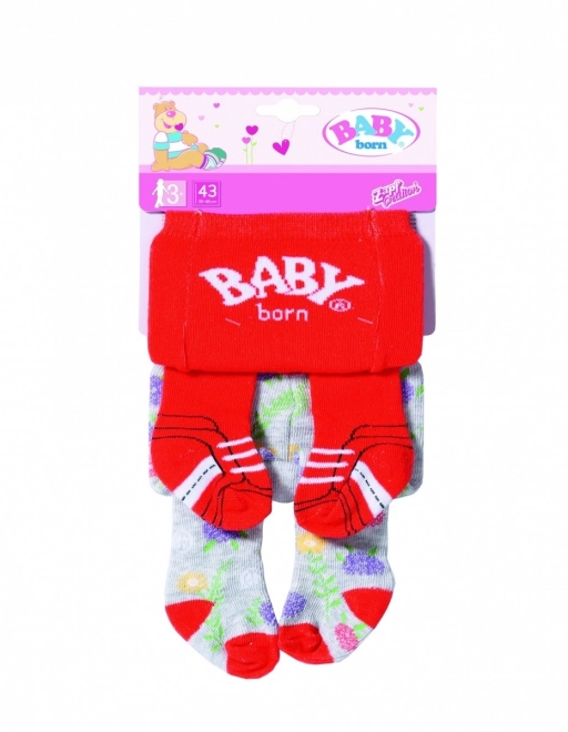 BABY born® Punčocháče (2 ks), 3 druhy