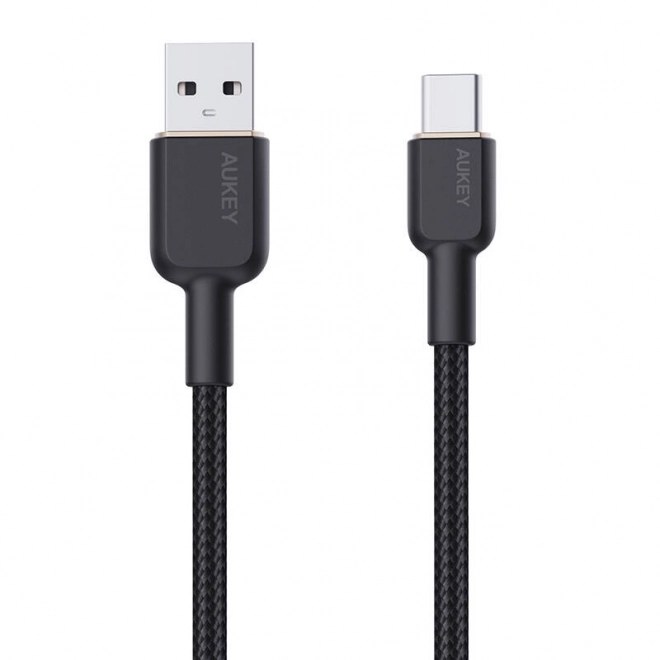 Kabel Aukey CB-NAC2 USB-A na USB-C 1,8 m (černý)