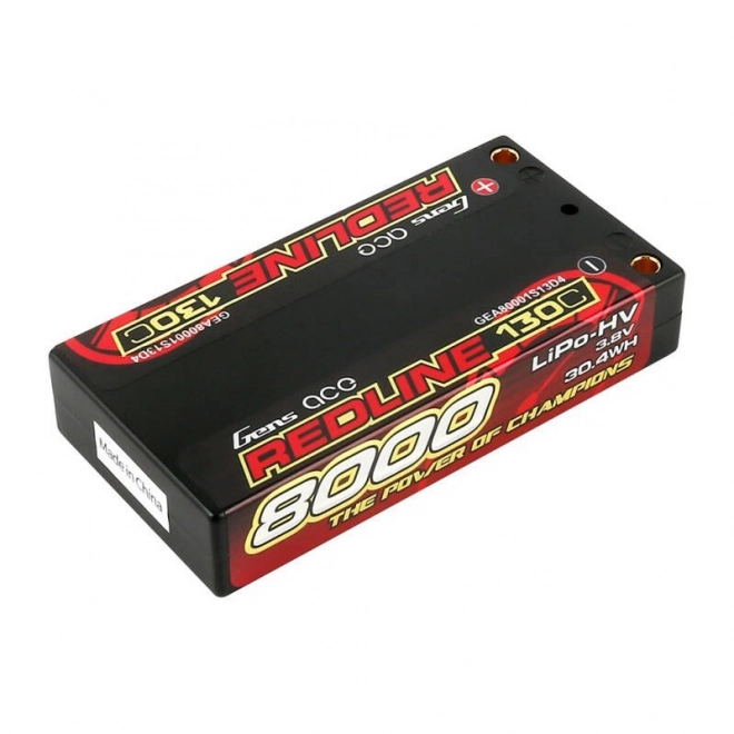 Lipo baterie GENS ACE 8000mAh 3,8V 1S2P 130C