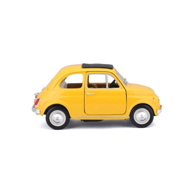 Bburago 1:24 Fiat 500 F 1965 žlutá 18-22098