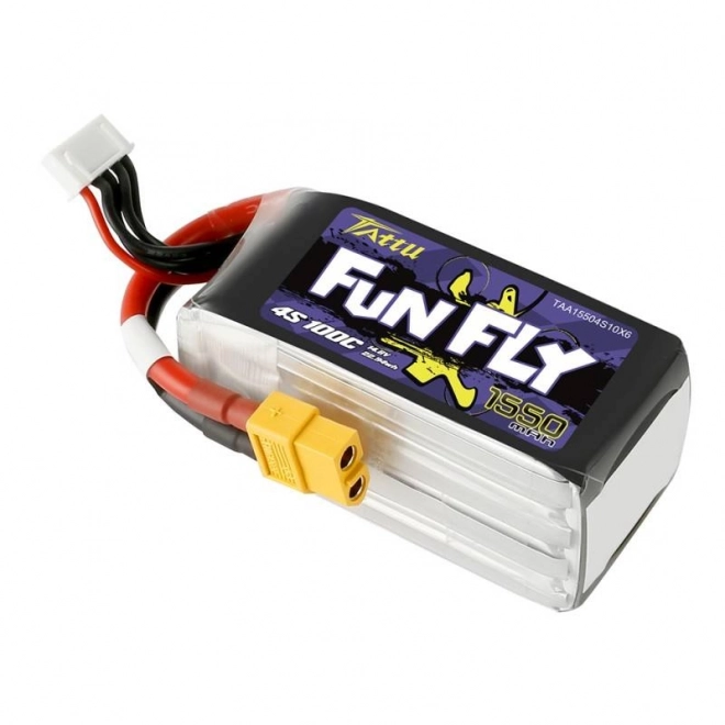 Baterie Tattu Funfly 1550mAh 14,8V 100C 4S1P