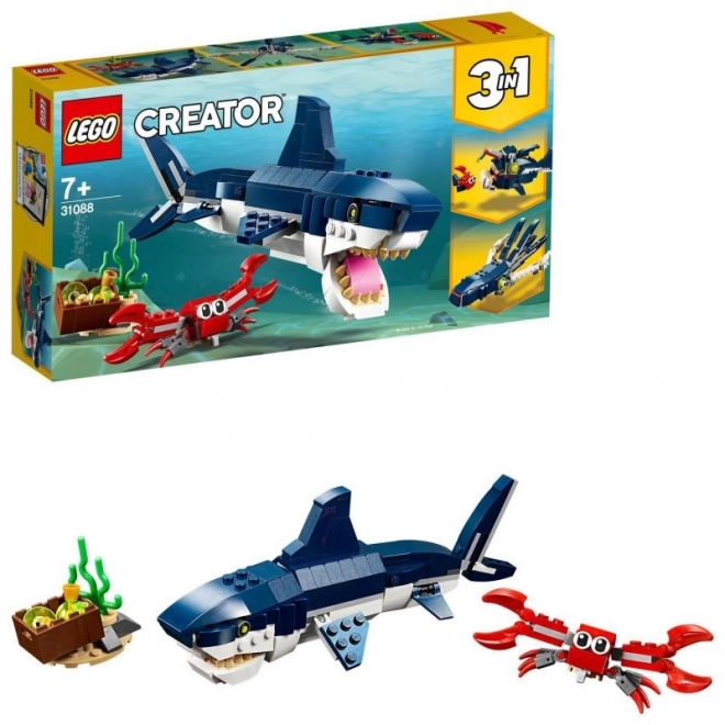 LEGO Creator 3v1 31088 Tvorové z hlubin moří