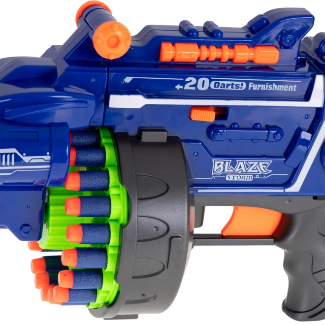 Rotační kulomet Blaze Storm Exekutor 52cm + 40 nábojů NERF