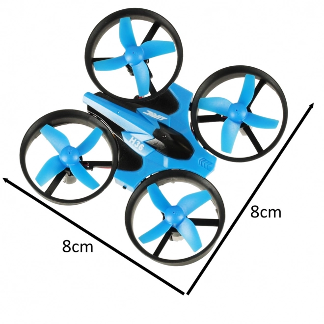 JJRC H36 mini 2,4GHz 4CH 6osý modrý RC dron