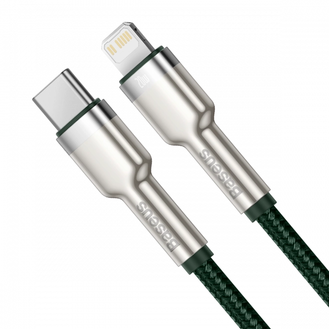 Kabel Baseus USB-C pro Lightning 2 m (zelený)