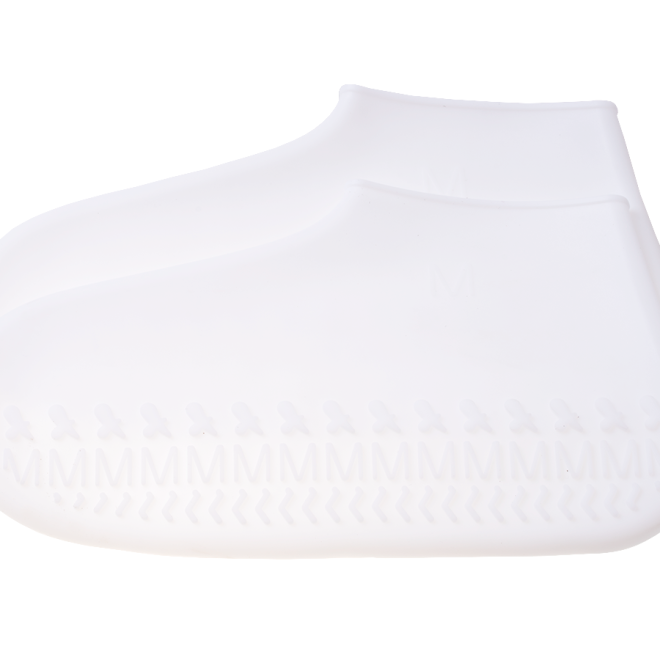 Gumové nepromokavé chrániče bot velikosti "35-39" - bílé