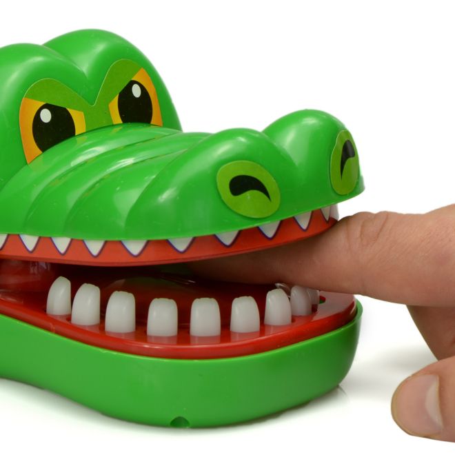 Krokodýl u zubaře arkádová hra