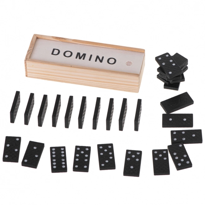 Dřevěné domino pro rodinné hraní