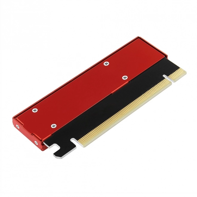 PCEM2-S interní adaptér PCIe x16, 1x M.2 NVMe M-key slot hliníkový kryt