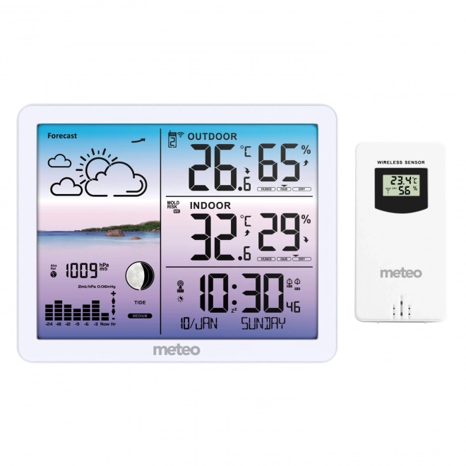 Meteo SP107 meteorologická stanice bílá