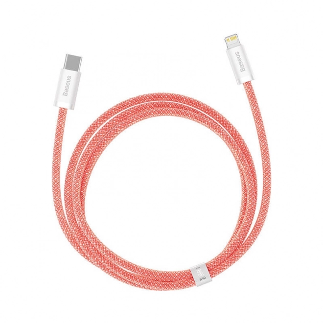 Kabel USB-C pro Lightning Baseus řady Dynamic, 20 W, 1 m (oranžový)