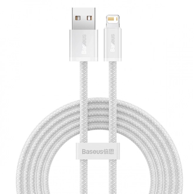 Baseus Dynamic kabel USB-Lightning, 2,4 A, 1 m (bílý)