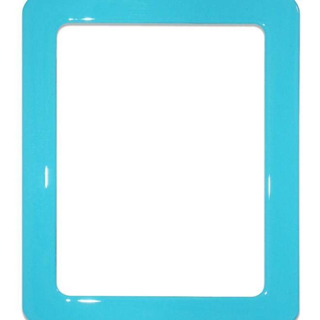 Magnetický samolepicí rámeček o velikosti 19,0 x 23,8 cm - světle modrý