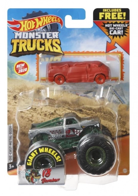 Hot Wheels Monster Trucks 1:64 s angličákem – Midwest Madness