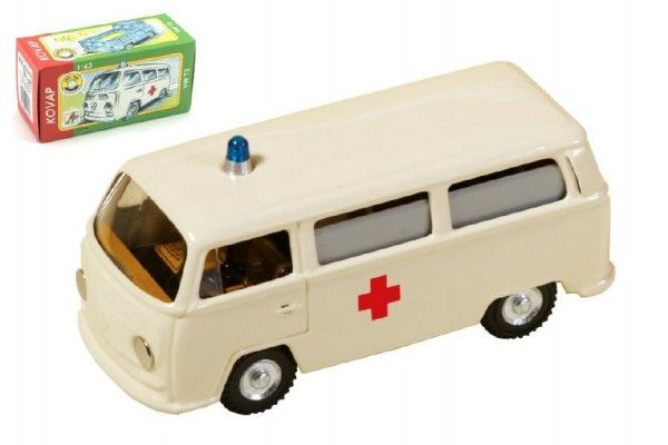 Kovové autíčko Ambulance Kovap