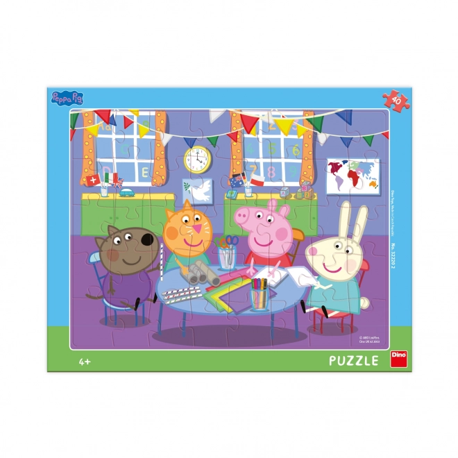 Peppa Pig:Ve školce 40D deskové