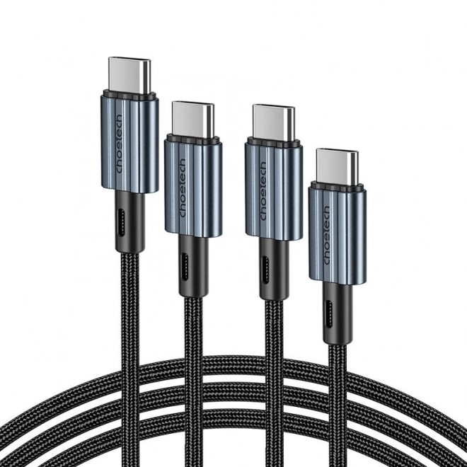 Kabel USB-C do USB-C Choetech XCC-1014, PD 60W 1,2 m (černý)