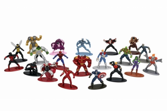 Kovové Nano sběratelské figurky od Marvel 20ks