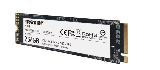 SSD P300 256GB M.2 PCIe Gen 3 x4 1700/1100