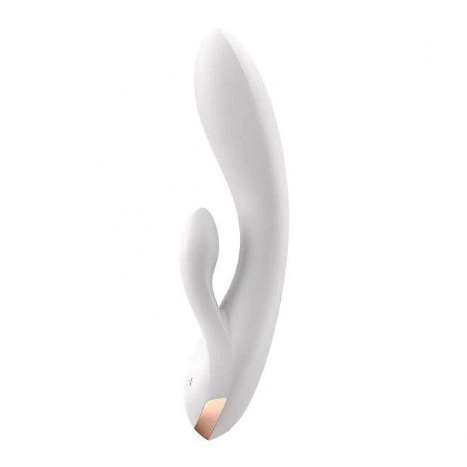 Vibrátor Satisfyer Double Flex (bílý)