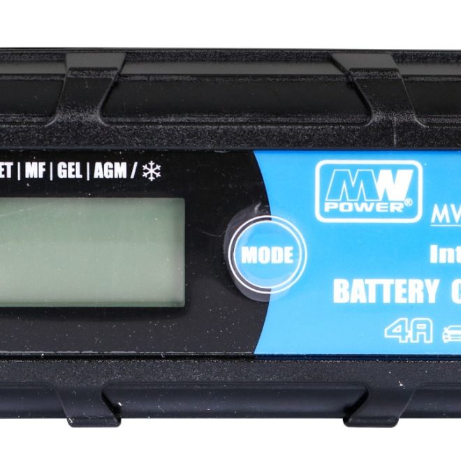 Nabíječka baterií s LCD displejem 6V a 12V + 2 speciální režimy