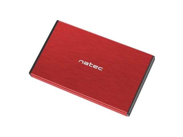 Rhino Go 2,5 USB 3.0 externí HDD/SSD SATA úložný box červený