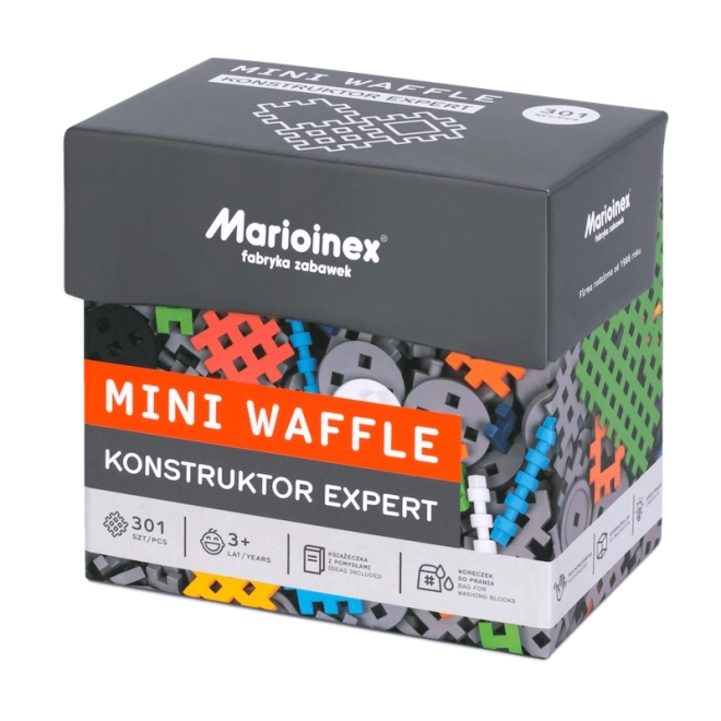 Konstrukční sada Mini Waffle 301 dílků