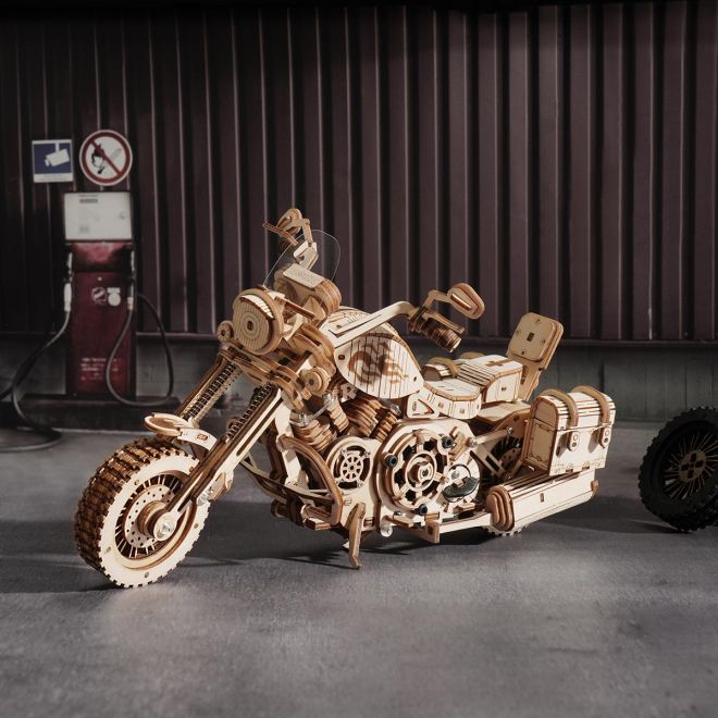Motorka Cruiser LK504 - 3D dřevěná stavebnice