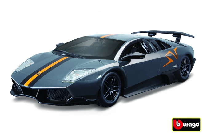 Model auta Lamborghini Murciélago LP 670-4 SV šedé