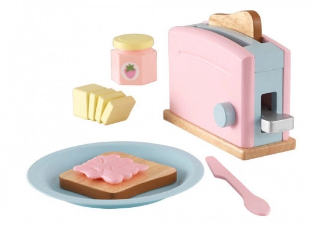 Kidkraft Espresso Toaster Set pastel