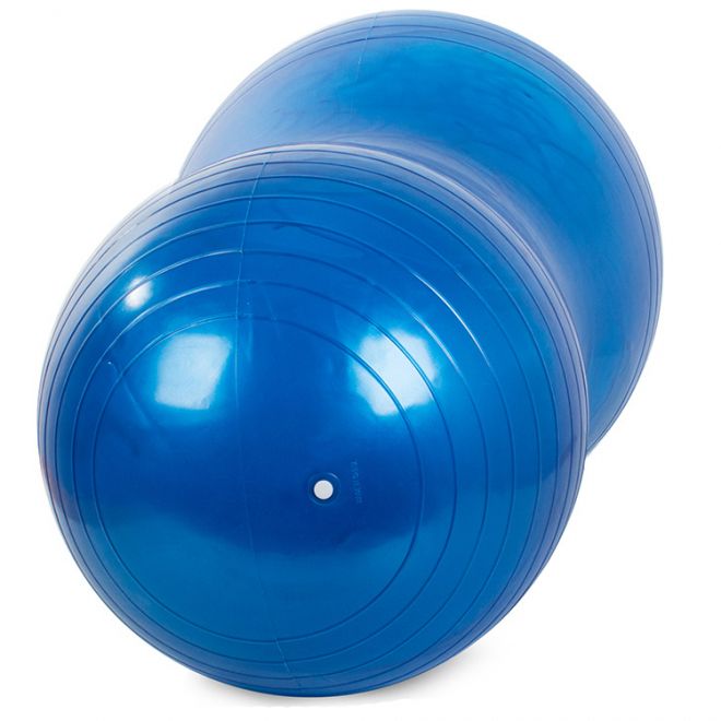 Gymnastický míč fitness arašídová fazole velká – Modrá
