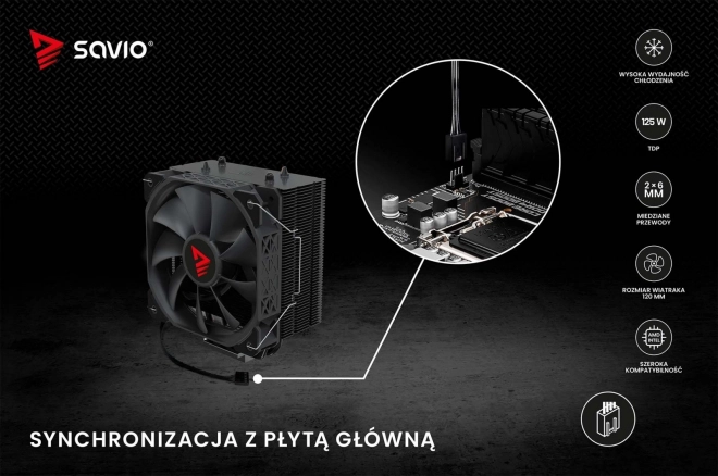 Chladič CPU Frost Black X2