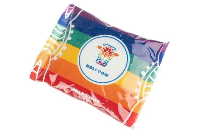 Barevný prášek Holi - 10 x 100 g