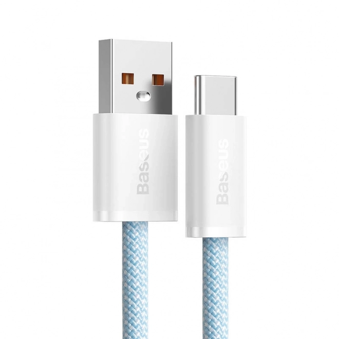 Kabel USB na USB-C Baseus řady Dynamic, 100 W, 2 m (modrý)