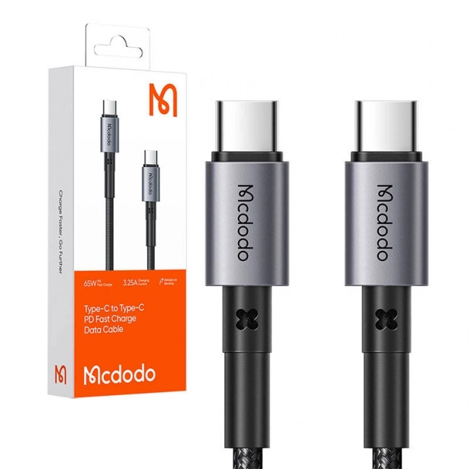 Kabel USB-C na USB-C Mcdodo CA-3131 , 65W, 1,5 m (černý)