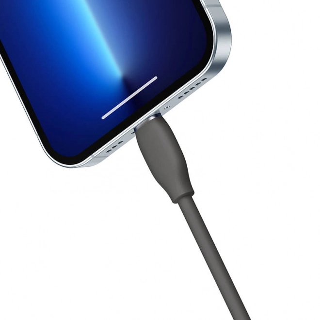 Baseus Jelly kabel USB-C na Lightning, 20W, 1,2 m (černý)