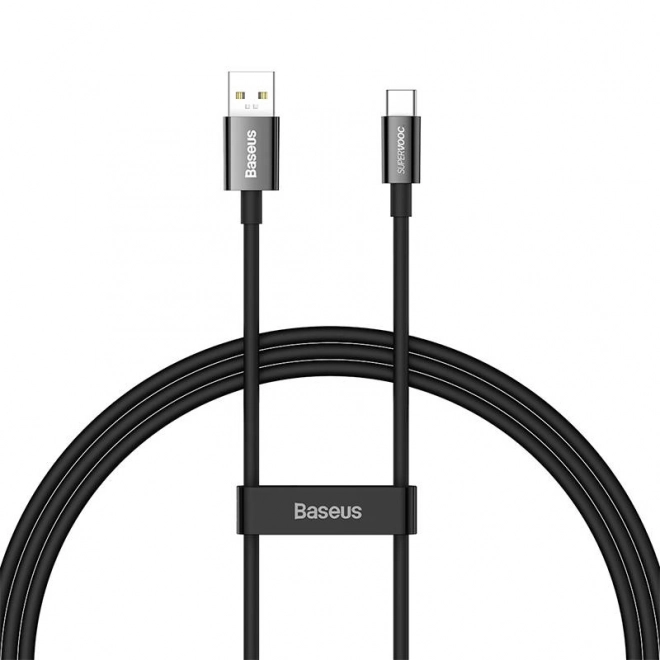 Kabel Baseus Superior Series USB-C, 65W, PD, 1 m (černý)