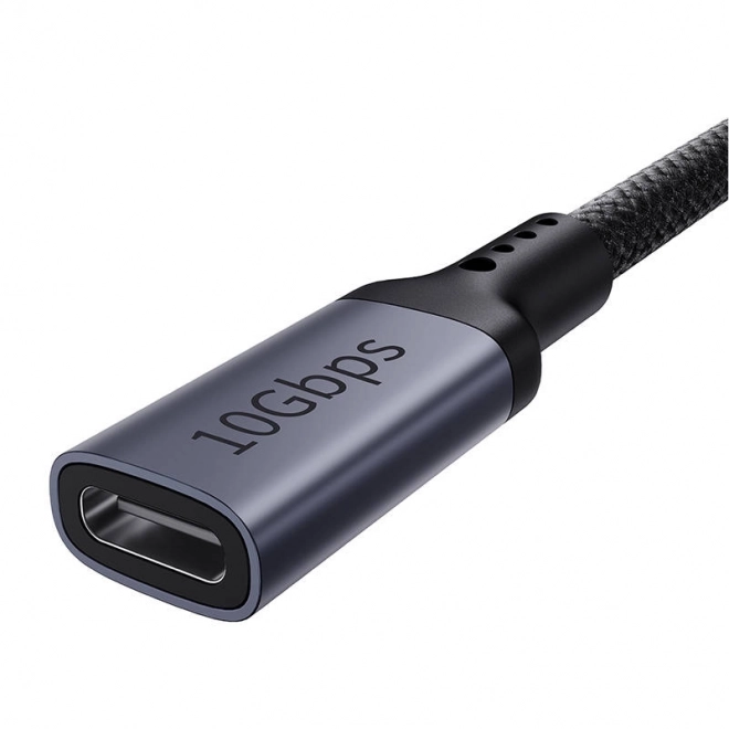 Prodlužovací kabel Baseus High Definition USB-C Male to Female 10Gbps, 1m (černý)