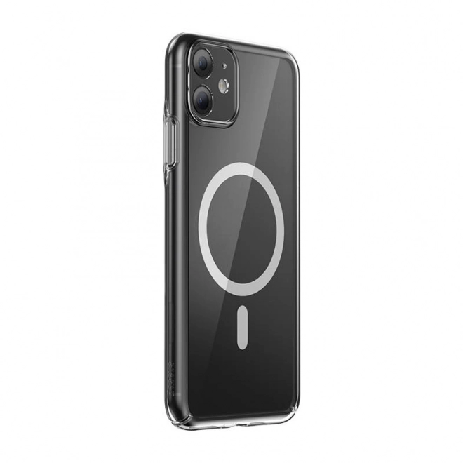 Pouzdro na telefon Baseus Magnetic Crystal Clear pro iPhone 11 (průhledné)