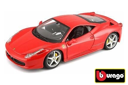 Ferrari 458 Italia červená model od Bburago