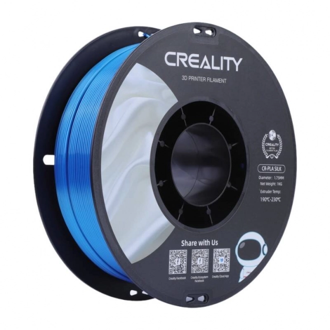 CR-Silk PLA Filament Creality (modrý)