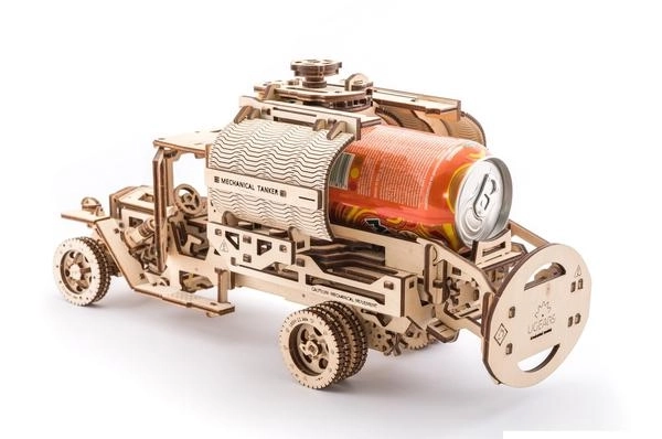 Ugears 3D puzzle - Truck UGM11 tanker 594 dílků