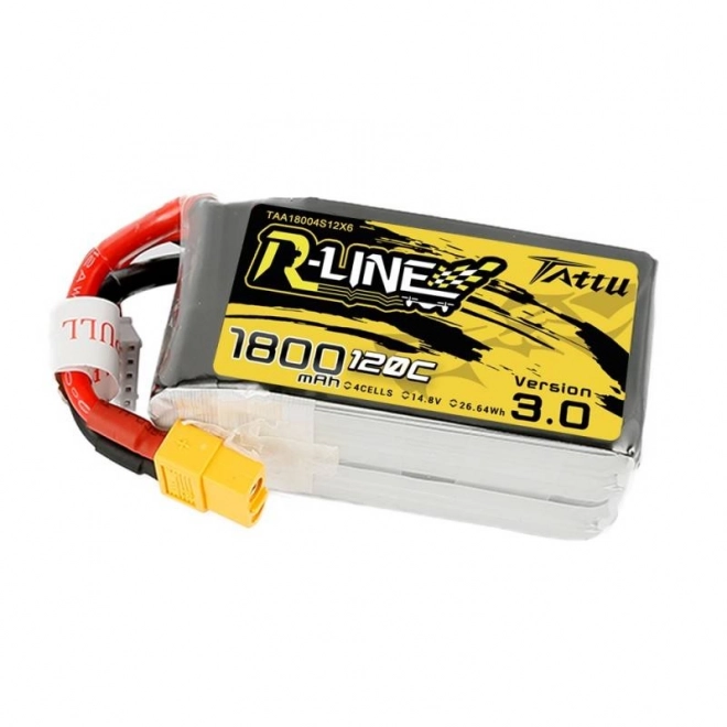 Baterie Tattu R-Line verze 3.0 1800mAh 14,8V 120C 4S1P XT60