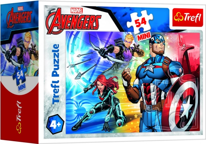 Minipuzzle Avengers 54 dílků