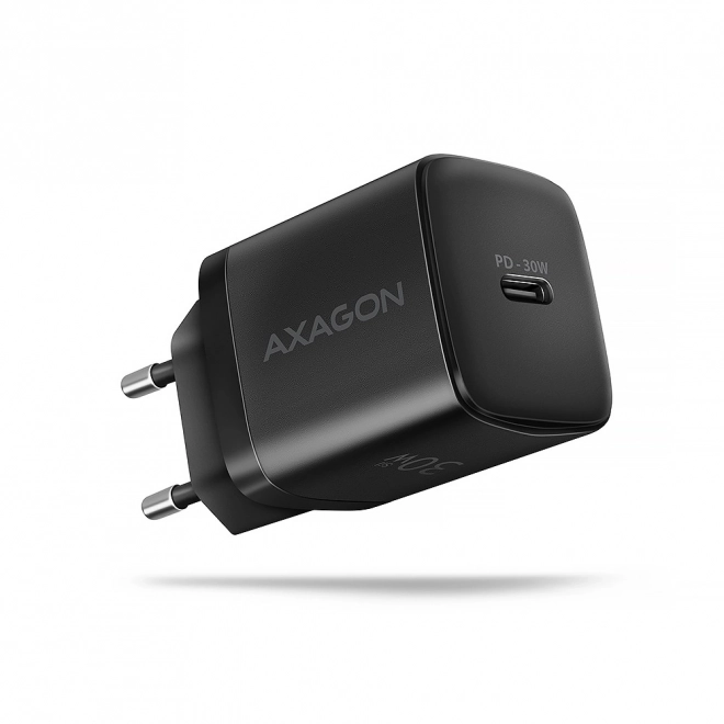 ACU-PD30 PD 30W síťová nabíječka, 1x port USB-C, PD3.0/QC3.0/AFC/FCP/Apple Black