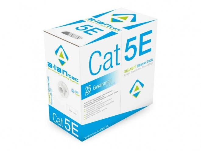 Kabel U/UTP cat.5E Eca PVC 4PR 305 m - záruka 25 let