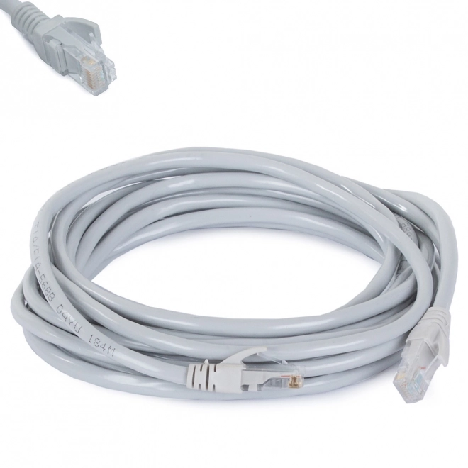 Síťový kabel lan cat6 rj45 kroucený pár ethernet 5m