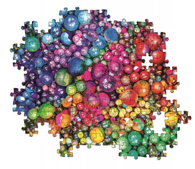 Puzzle 1000 prvků Barva Boom Marbles