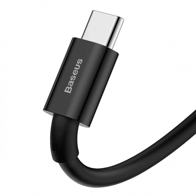 Kabel USB na USB-C řady Superior, 66W, 2m (černý)