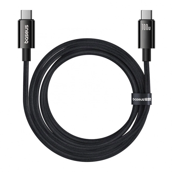 Nabíjecí kabel Baseus Tungsten Gold USB-C na USB-C 100W